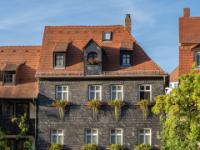 Linker Regnitzarm mit Haus in Klein Venedig in der Abendsonne - Bamberg